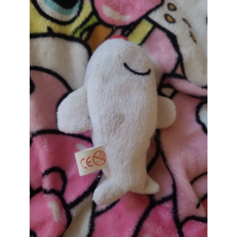 Small 6" Swiss International Airlines Plush Kids Girls Smiling Dog Toy Airplane